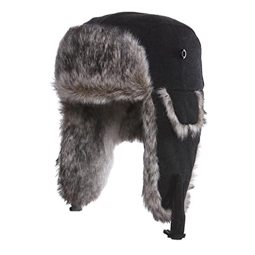 Wool Blend Trapper Hat