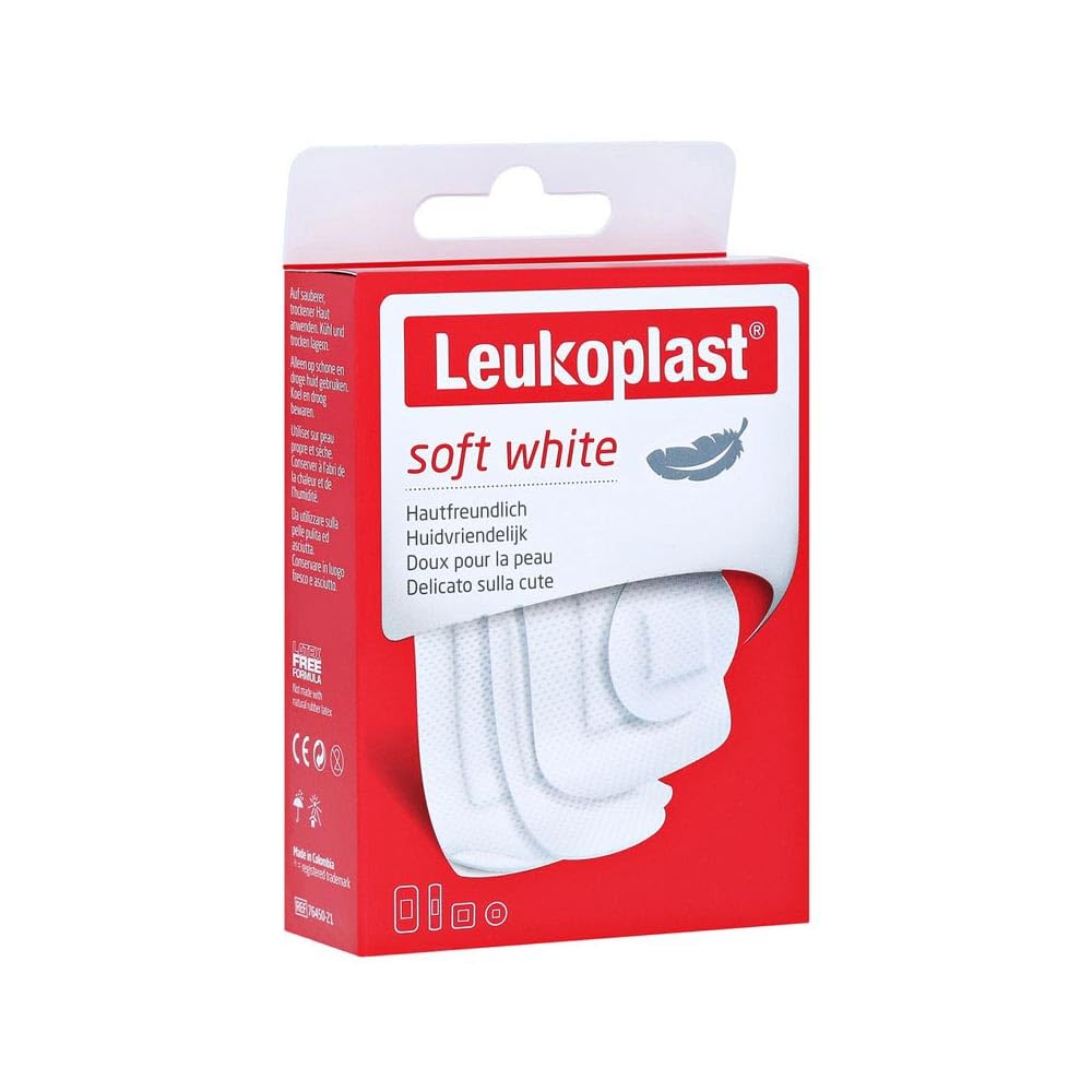 BSN MedicalLeukoplast Soft White Cerotto Delicato, 20 Cerotti Assortiti