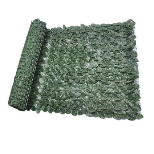 Haie Artificielle Brise Vue Jardin Décoration 50 X 200 Cm Brise Vue Clôture De Lierre Mur Vegetal Artificiel Exterieur Clôture De Feuilles Artificielles