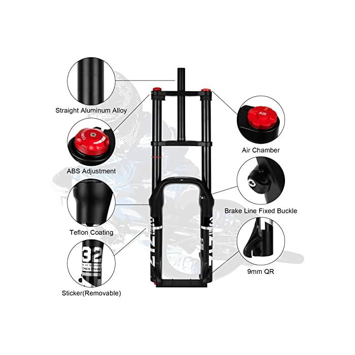 splumzer UK STOCK Bike Suspension Fork 20"/ 26" 4.0 for Mountain Bike - Image 4