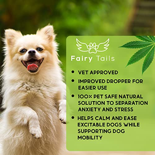 Fairy-Tails-Calming-100-Pure-Hemp-Oil-Dog-Calming-Supplement-for-Dog-Anxiety-Dog-Joint-Health-and-Dog-Barking-Omega-Rich-Supplement-for-Pets-Food-Supplement-for-Healthy-Dog-Joints-and-Fur