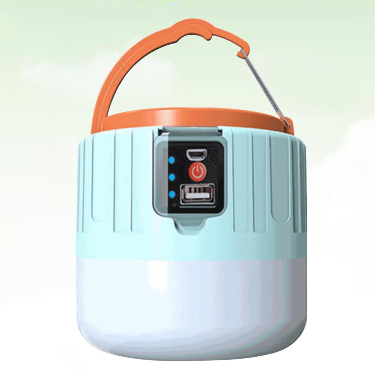 FOYTOKI Led Solar Tent Light Camping Emergency Flashlight Portable Outdoor Hiking Lamp Remote Control