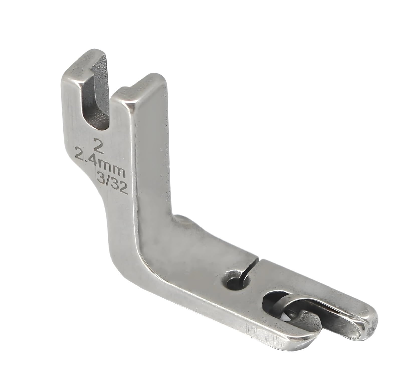 1pc Roll Hemming Presser Foot for Industrial Single-Needle Sewing Machine Accessories Tools(2.4mm)