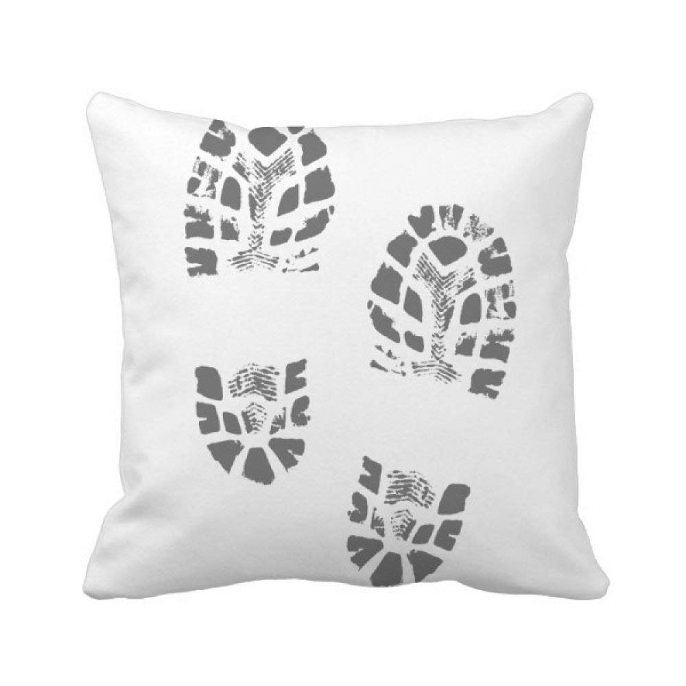 Empreinte de chaussure coussin déco pour sublimer votre canapé d'ambiance fashion