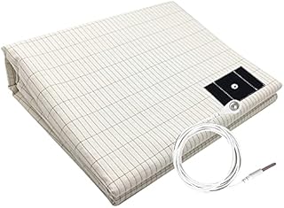 Earthing Sheet Queen with 15ft Grounding Cord Conductive Grounding Sheet 60x80in