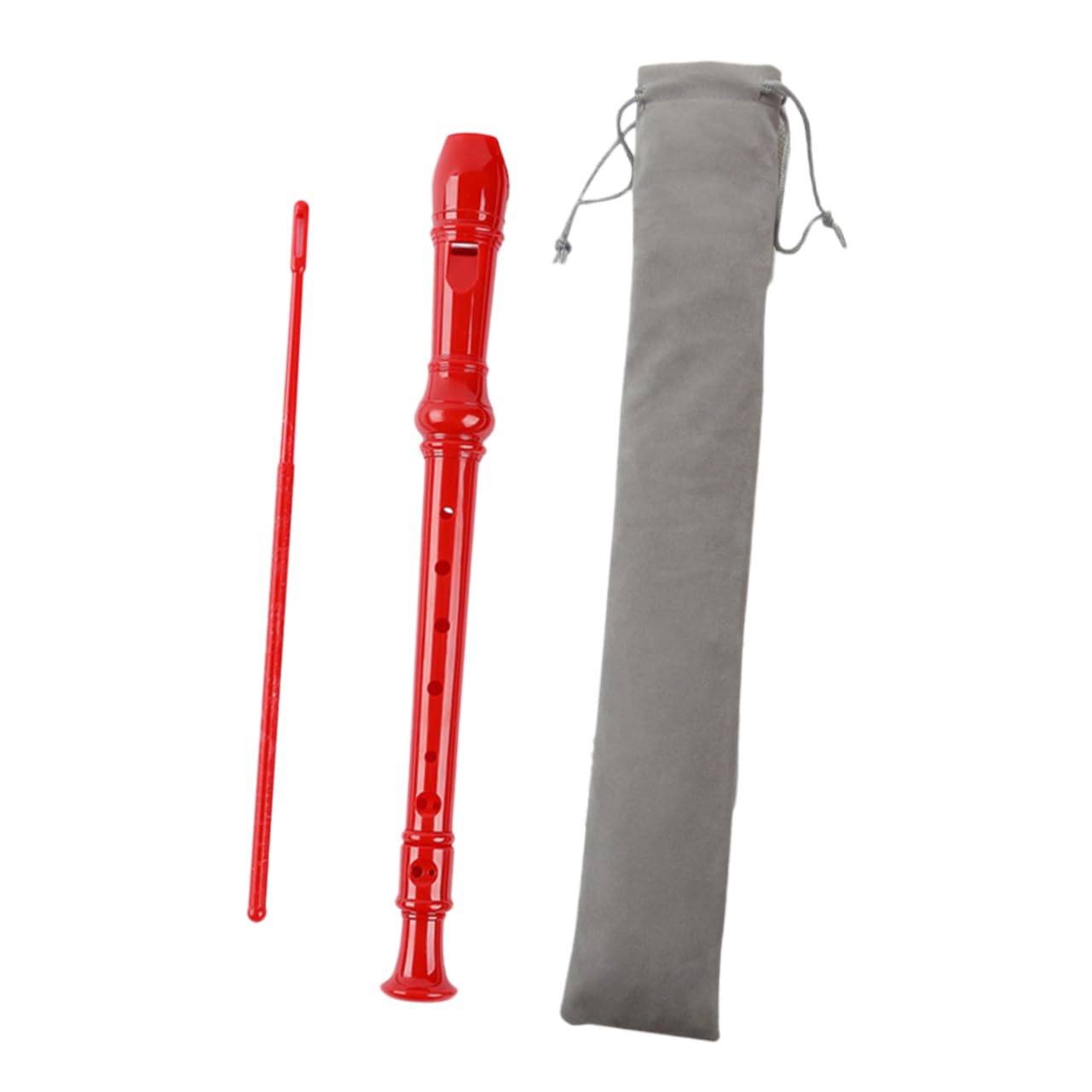 BESPORTBLE 1 Set Clarinet Lightweight Abs Wind Instrument with Storage Pouch for Beginners Students and Durable and Easy to Play for Music Learning