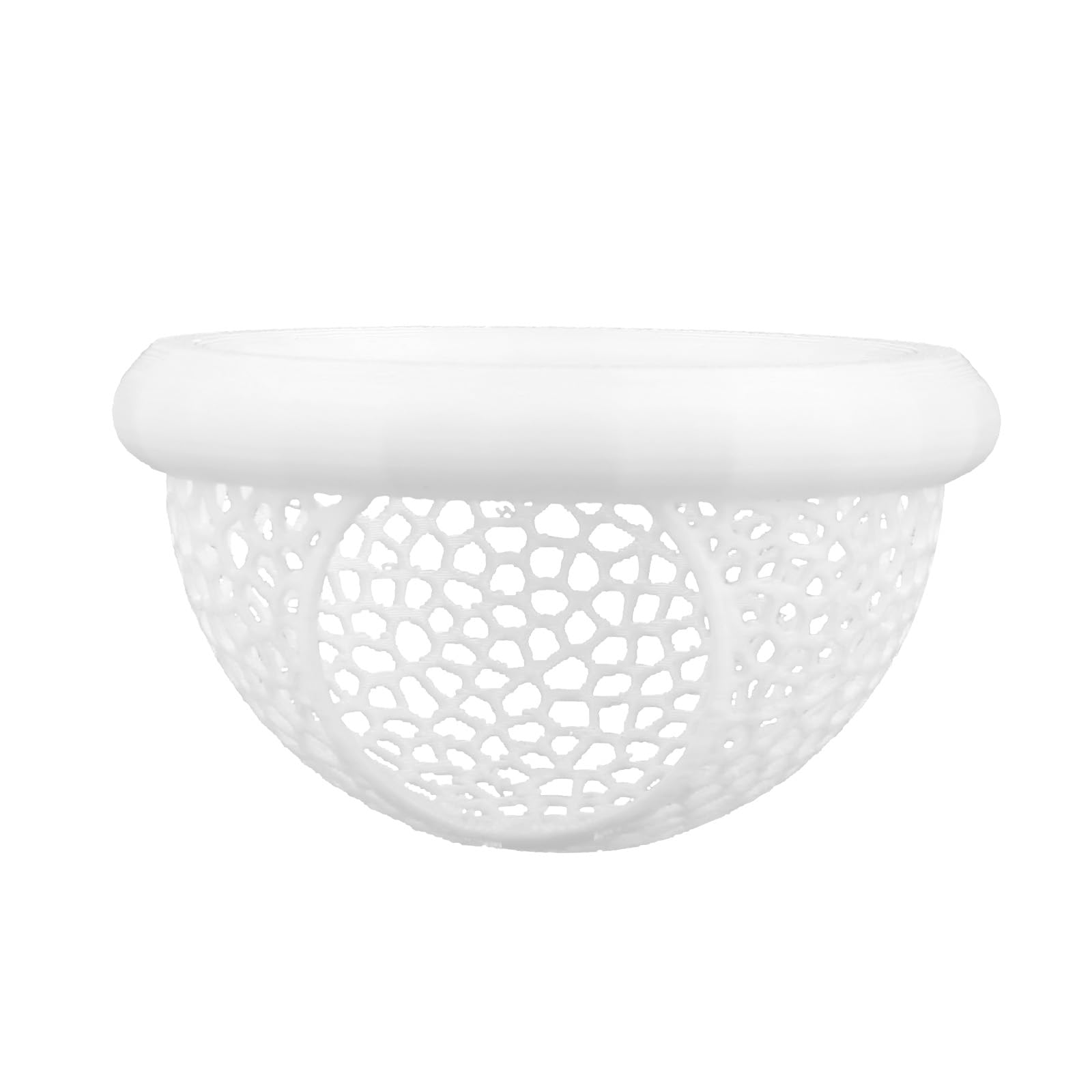 lasuroa Floating Betta Hide, 2.76x1.57 Inch Floating Betta Shrimp Cave Fish Tank Hide Hideout Spots Aquarium Hammock Decor for Fish Safe Resting Ornaments Decoration Accessories (White)