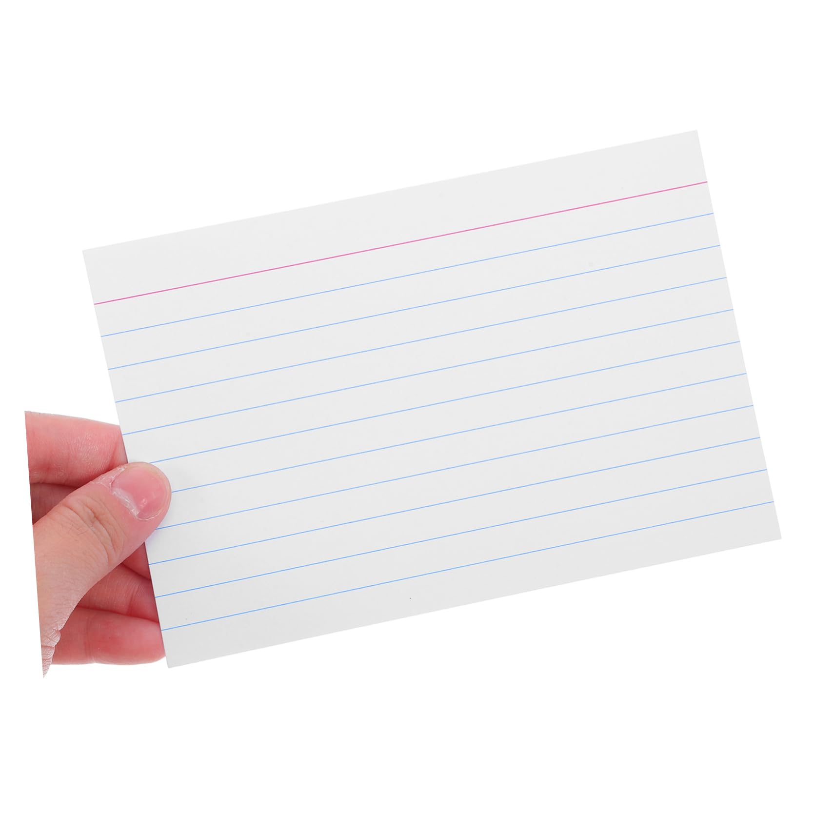 200 Stück Horizontale Notizkarten aus Papier Stabile Liniert Karteikarten als Abschluss Geschenk für Büro und Öffentliche Reden