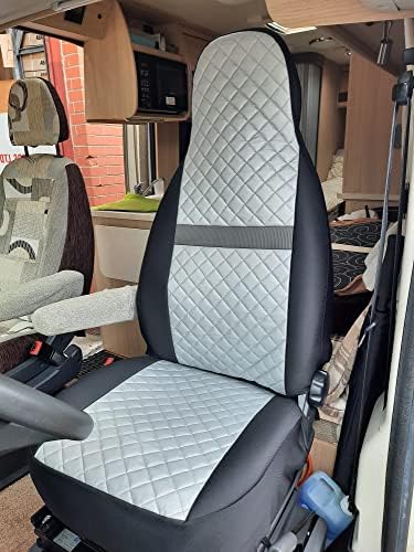 BMW Z3 - Luxury RED & BLACK Leatherette Car Seat Covers - 2 x Fronts