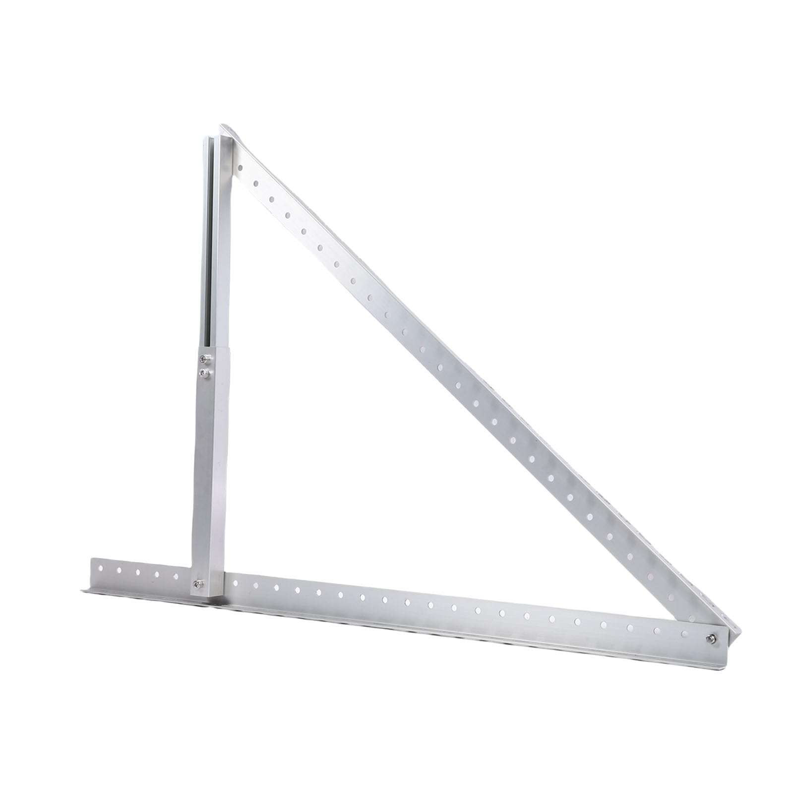 Generic Uchwyt do Montażu Panelu Słonecznego z regulacją Nachylenia w Zakresie 15-30° Uchwyt Montażowy Panelu Słonecznego ze Stopu Aluminium o Wysokiej Wytrzymałości do Jachtu RV na Dachu 41 Cali