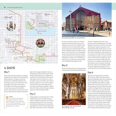 DK Top 10 Barcelona (Pocket Travel Guide) Paperback Folded Map, October 1, 2024