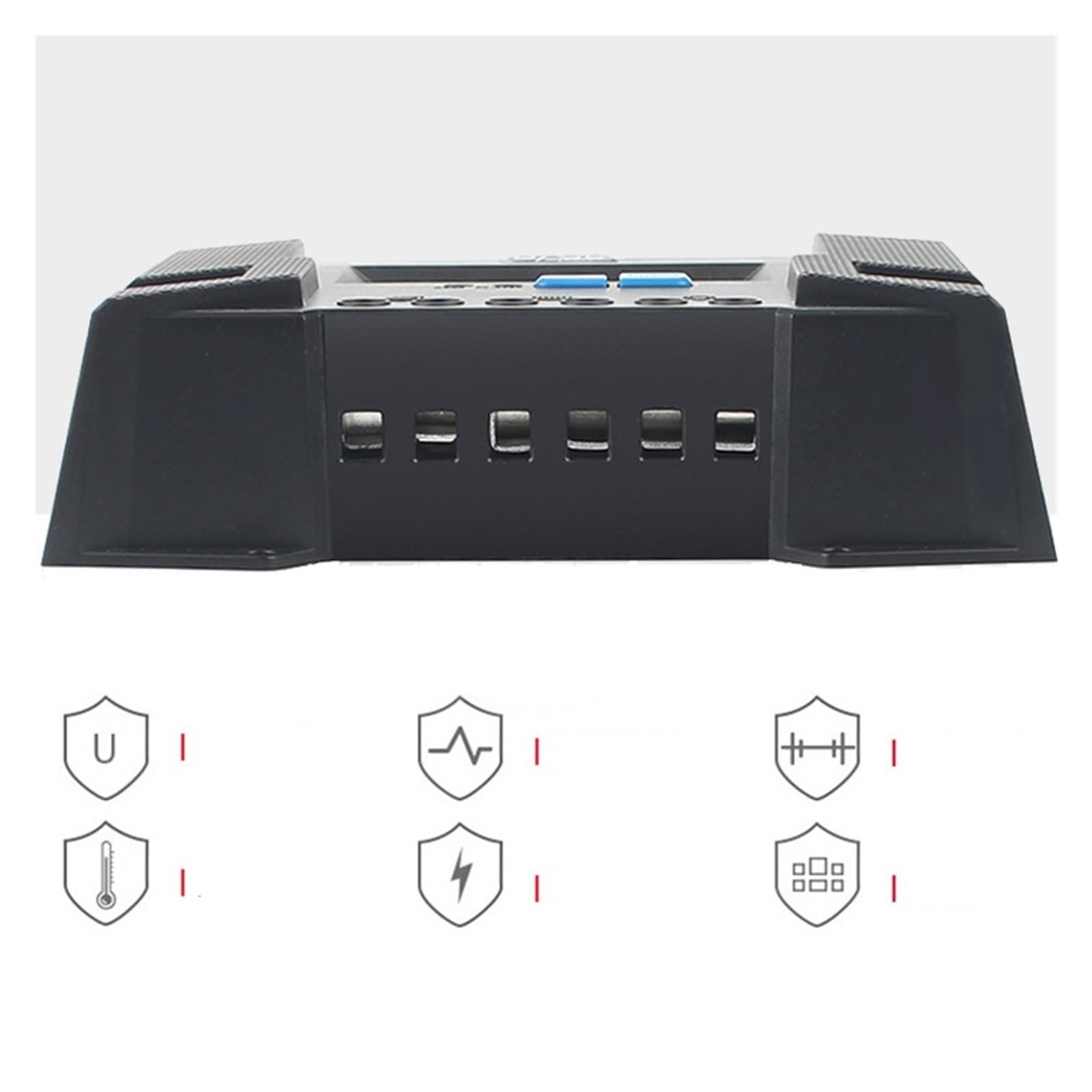 Kontroler Solarny 12V/24V Mppt 20A 30A Podwójny Wyświetlacz LCD USB(30A)