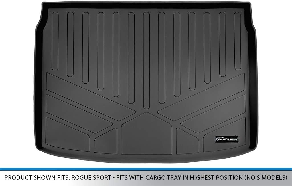 MAXLINER All Weather Cargo Liner Floor Mat for 2017-2022 Nissan Rogue Sport