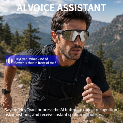 Smart AI Glasses with Camera, Video Recording Glasses with EIS Anti-Shake by REEDTOCK - Used condition - Image 3