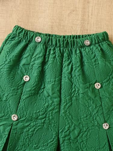 Image of Girls Cute Summer Outfits Set Clothes Size 5-14t Outfit 2 Piece Are Materials That Are Soft And Durable