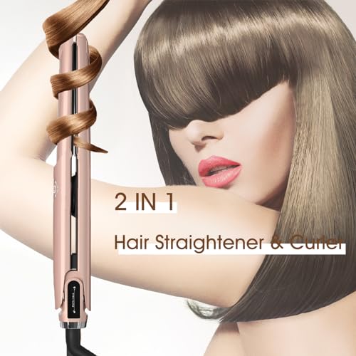 Plancha de pelo 1.75 pulgadas con placas de titanio miniatura 6