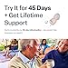 Audien Atom One OTC Hearing Aids - Wireless, Rechargeable, and Comfortable | Clear Sound in a Small, Discreet Design for Seniors & Adults with Hearing Loss
