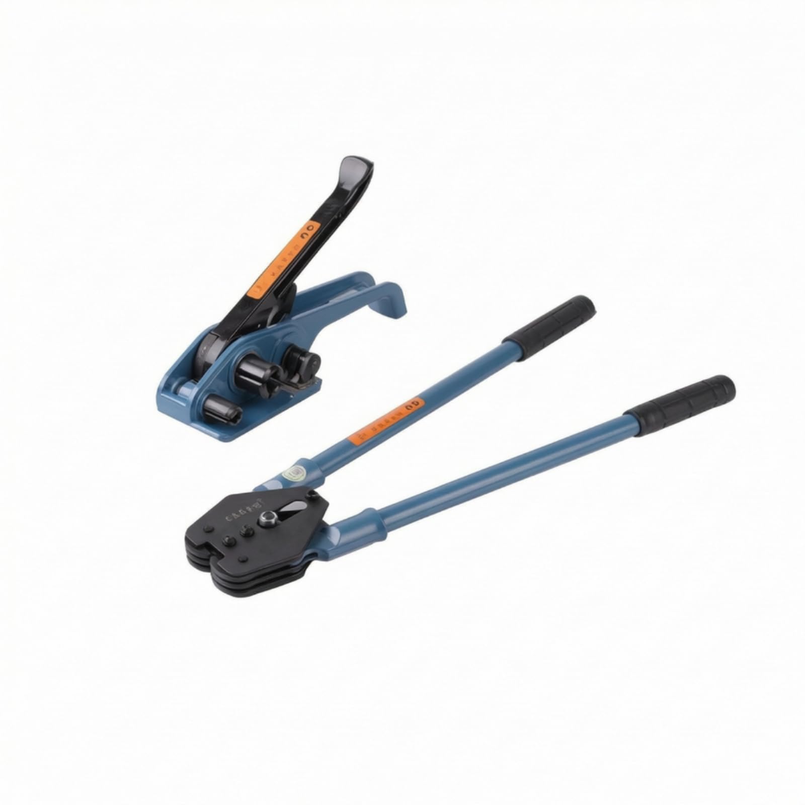 Strapper Tensione Sigillatrice Kit Strapping Manuale Tendinastro Sigillatrice per Reggia PET Manici Lunghi Presa Antiscivolo Chiusure Strette