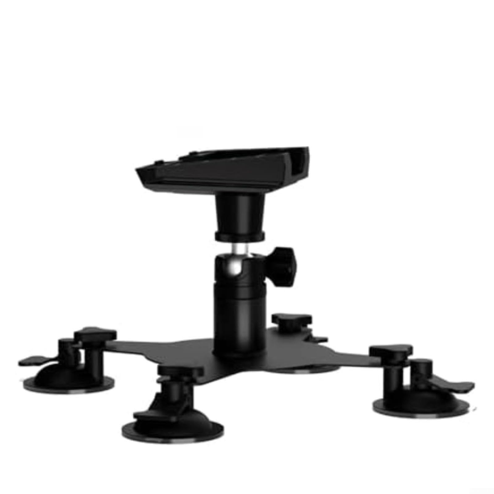 Soporte de metal para coche Starlink para mini con fuerte succión, montaje en ángulo ajustable para techo, techo para caravana, barco, color negro