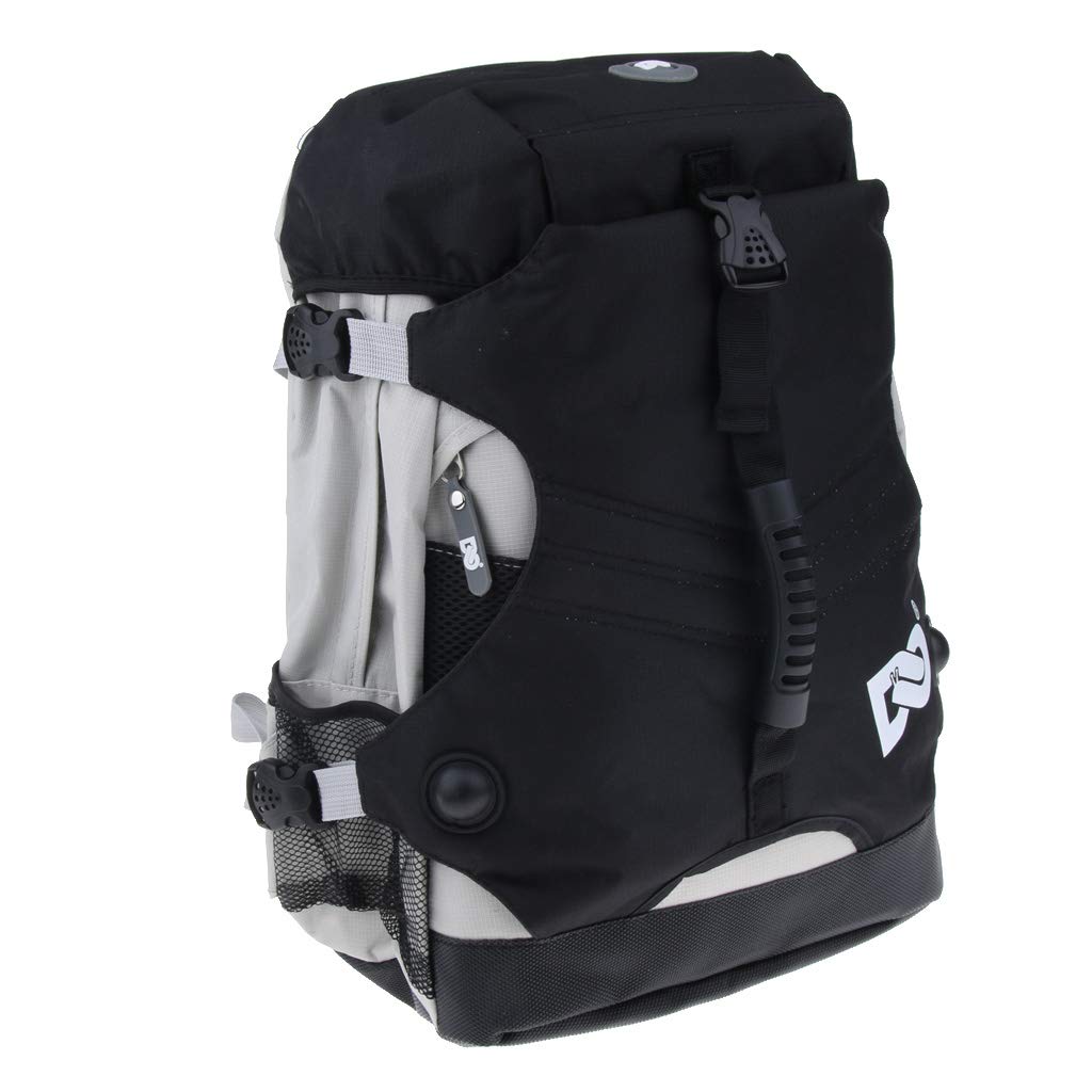 CUTICATE Inline Rollschuh Rucksack, Skateboard Tasche Rollschuhe Schultertasche - Schwarz