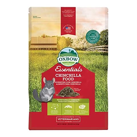 Oxbow Essentials Chinchilla Food - All Natural Chinchilla Food - 3 lb 9 (Packaging may vary) Cover