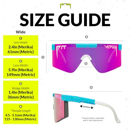 Image of Pit Viper Sunglasses I The Original 2.0 I 100% UV Lens, Indestructible Frame I Turbo Adjustable I Micro Fiber Bag & Straps