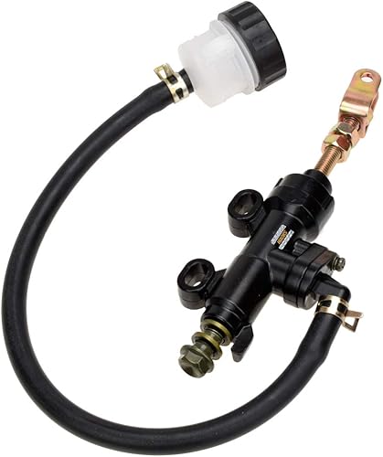 Vista 12 de HIAORS Depósito de cilindro maestro de freno trasero compatible con Coleman KT196 CK100 98cc 196cc 212cc 2.8HP 6.5HP Yerf Dog GX150 150cc Go Kart