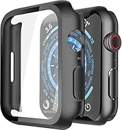 【対応機種】：Apple Watch Series 7 /Series 8 / Series 9 45mm 専用 ケース。。保護カバー コンパチブル Apple Watch Series 7 / Series 8 / Series 9。ご注意：iwatch ケース 41mm とは互換性がありません、お客様のアップルウォッチにより正しいサイズのケースを選択してください。 【全面保護＆衝撃に強い】このApple Watch ケースの液晶保護フィルムは硬度9Hの強化ガラスを採用し、アップルウォッチ カ...