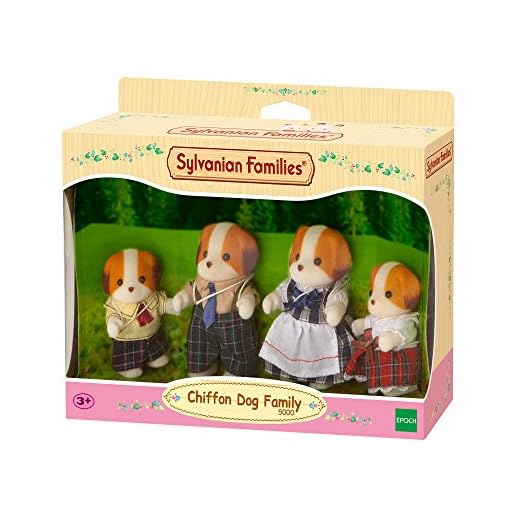 Sylvanian Families - 5000 - Familia Perro Chifón