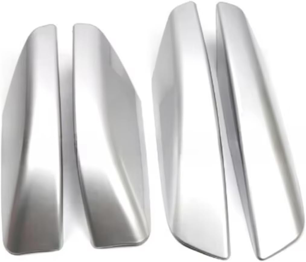 Roof Rail Rack End Cap Shell for Toyota for 4Runner N210 2010-2020 Roof Rack Rail Cover End Protection Exterior Accessories for Parts (Black)