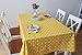 meioro Yellow Boho Table Cloth Rectangle Cotton Linen Nordic Twill Tablecloths Wrinkle Free Fabric Checkerboard Stripe Table Cloths Rustic Cover for Kitchen Dining Party Outdoor Picnic(55 x 70 Inch)