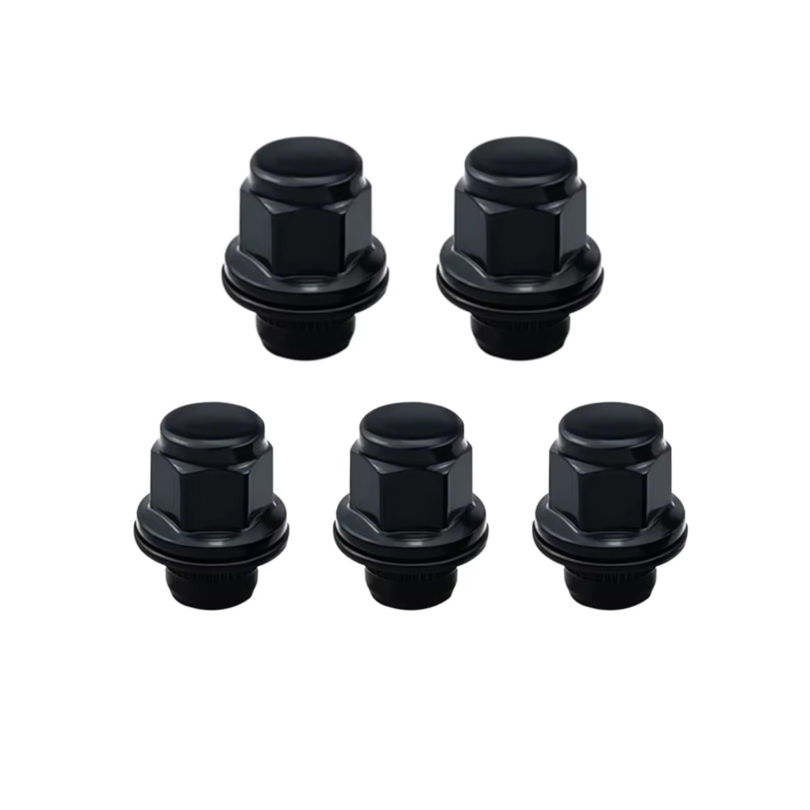 Tornillos Antirrobo Coche Compatible Con Mitsubishi Pernos Para Cubo De Rueda, Tuercas De Seguridad, Accesorios M12x1.5 13/16" 21 Mm, Hexagonal 1.46x1.18 Pulgadas, 20 Piezas