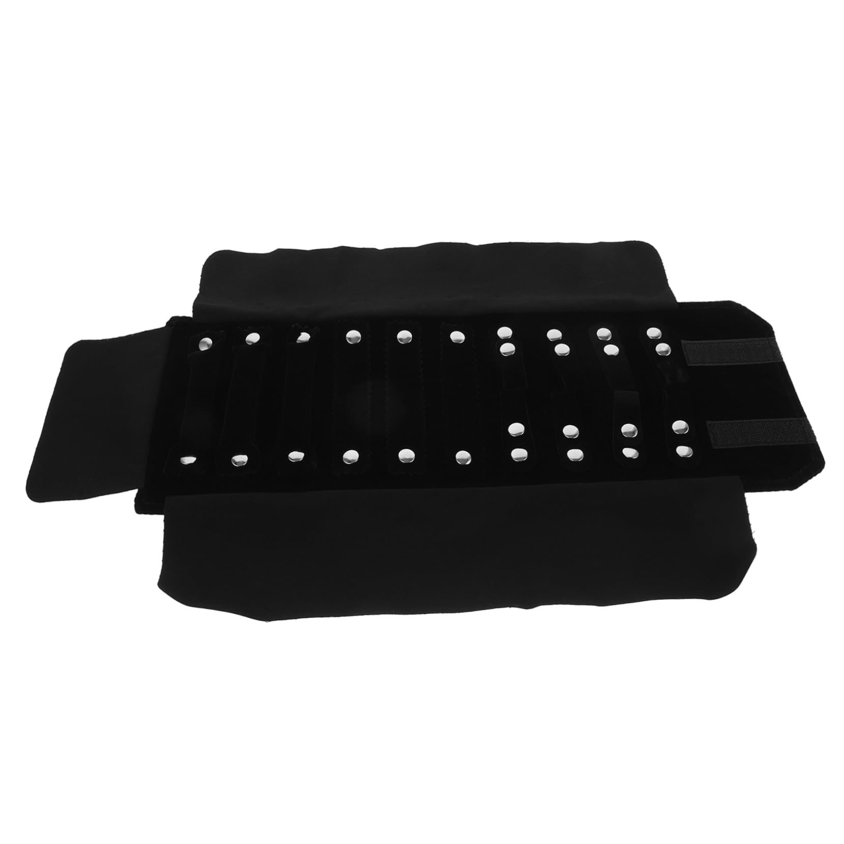 Unomor Travel Jewelry Organizer Bag Lightweight Jewelry Roll Pouch for Women Compact Storage for Earrings Necklaces Elegant and Convenient