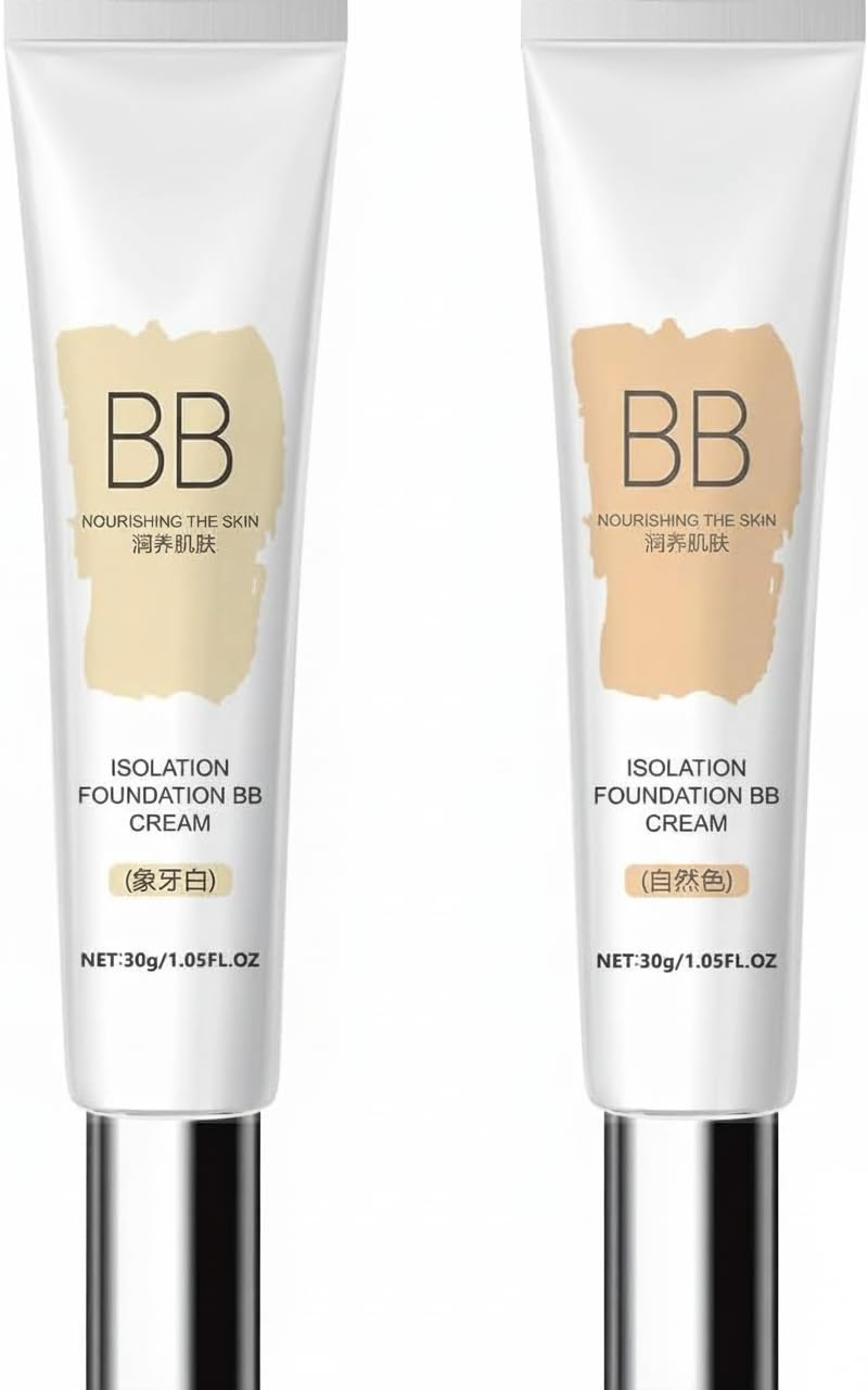 NALACAL Hydrating BB Cream, Full-Coverage Foundation & Concealer, Tinted Moisturizer for Brightening & Even Skin Tone, Firming Color Correcting Cream for All Skin Types
