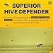 Mann Lake Premium Beekeeping Frames, All-In-One Frame & Foundation, Beeswax Coating, Universal Fit, BPA & BPS Free, 6 1/4 Inches, Natural, 10-Pack