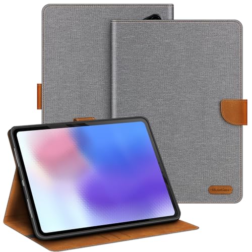 Étui en cuir pour Alldocube iPlay 70E 11.0 2025 coque grise antichoc en TPU