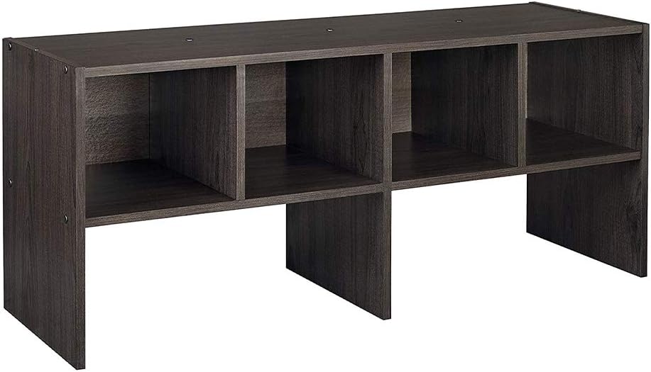 ClosetMaid 508200 Heavy Duty Shelf Organizer with Shoe Rack and Cube Storage, Espresso (2 Pack)