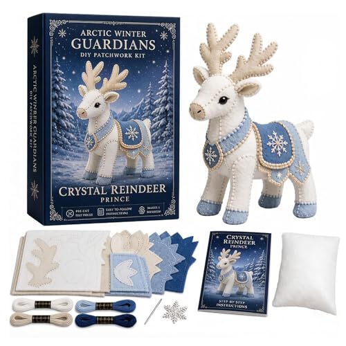Ensemble d'artisanat en peluche mythique 3D à offrir comme cadeau créatif original