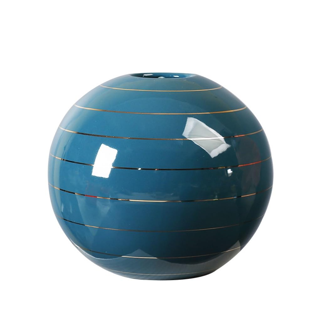 GELASIGE Flower Pots Nordic style ornaments, light luxury flower pots for living room flower arrangements, creative ceramic vases Outdoor Flower Pots