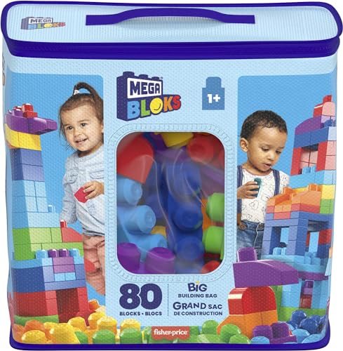 Mega Bloks Grand Sac De Construction Avec 80 Briques - vue 7