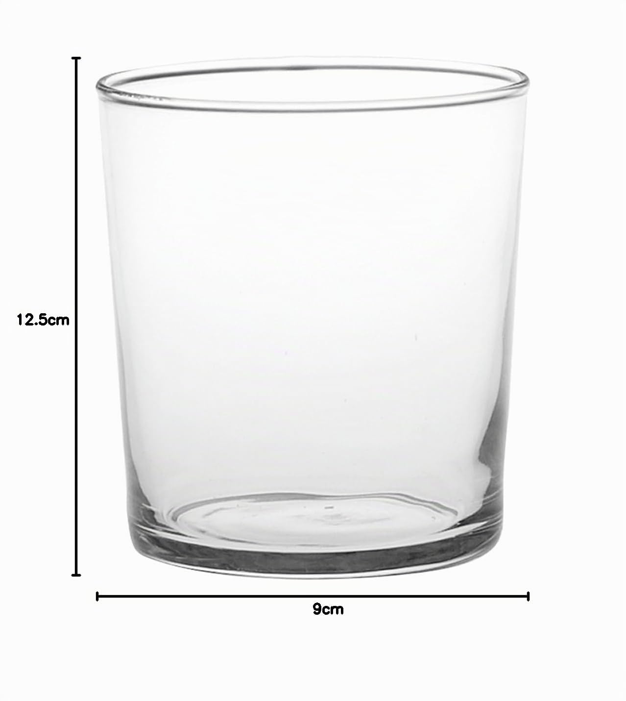 BORMIOLI ROCCO 3029650 Scatola 36 Bicchieri Boa Maxi in Vetro, Cl 50, Glass