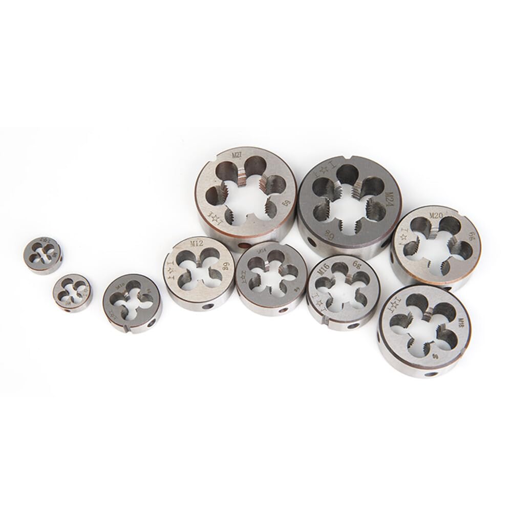 Troquel de roscar a derechas para roscar a máquina Matrices de roscado métrico izquierdo M2 a M52(M52 x 1.5 (Outside Ø90mm))