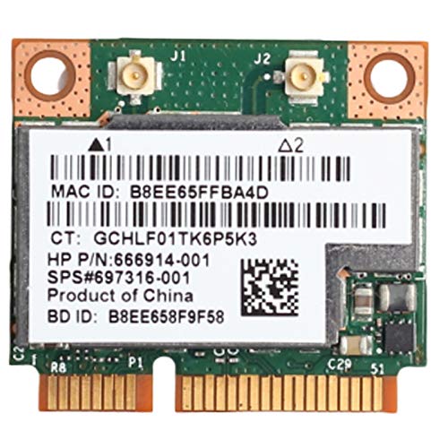 Doble Banda BCM943228HMB 802.11A/B/G/N 300Mbps WiFi Tarjeta InaláMbrica 4.0 Half Pci-E Notebook WLAN 2.4Ghz 5Ghz