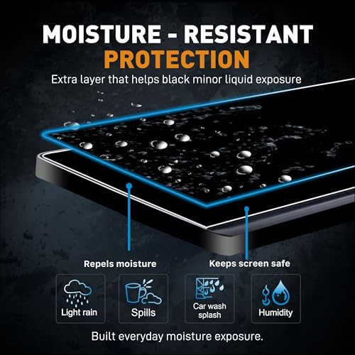 Image of ZEIR Screen Protector Compatible With VINFAST V6 & V7 | 12.9 Inch Infotainment Guard || Anti Fingerprint | Water Resistant || Scratch VinfastV6 New Car 9H Accessories 2025 [Not Tempered Glass]