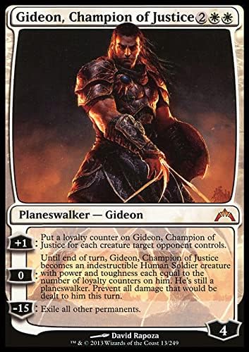 Magic The Gathering Singles Gideon, Campeón de Justicia (13) Gatecrash GTC Blanco GTC13