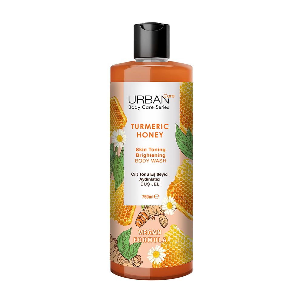 Urban Care Turmeric Honey Cilt Tonu Eşitleyici ve Aydınlatıcı Duş Jeli, 750 ml