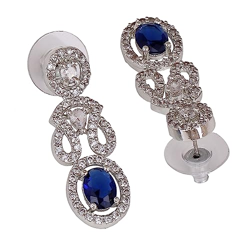 Cubic Zirconia Stone Earrings