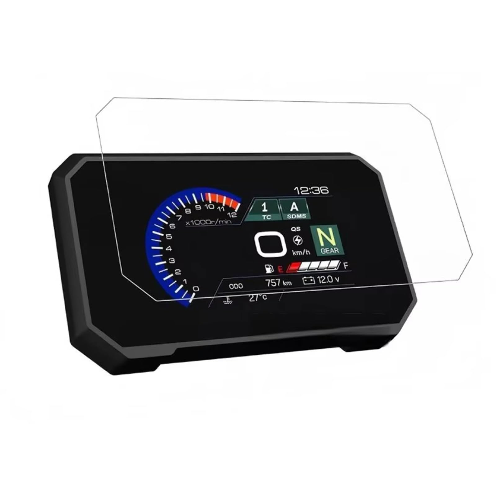 Kompatibel Mit Suzuki Für GSX8T 2025–2026 Motorrad TFT Displayschutzfolie Displayschutzfolie Instrumentenfolie