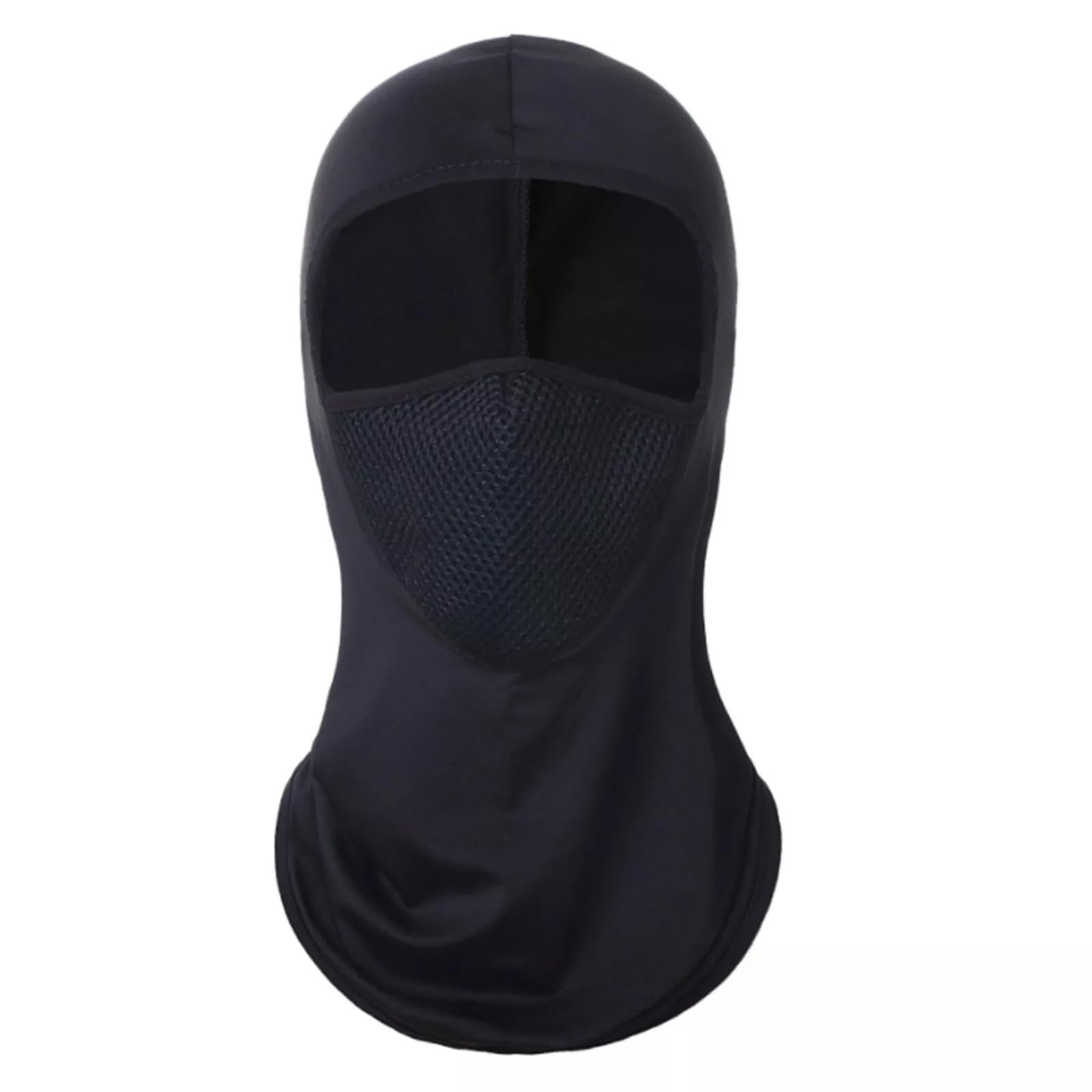 TheDogTagCo Balaclava Full Face Mask for Men and Women Windproof Ski Mask for Cycling Motorbike Running Snowboarding Hiking Tactical Sports (Black)
