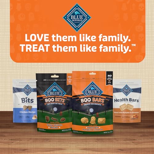 Blue Buffalo Boo Bits Soft & Chewy Halloween Dog Treats, Tasty Chicken Recipe, 4.5-oz Bag (Pack of 4) - image 8